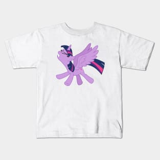 Angry Twilight Sparkle 3 Kids T-Shirt